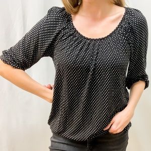 Michael Kors Flowy Fit 3/4 Sleeve Top